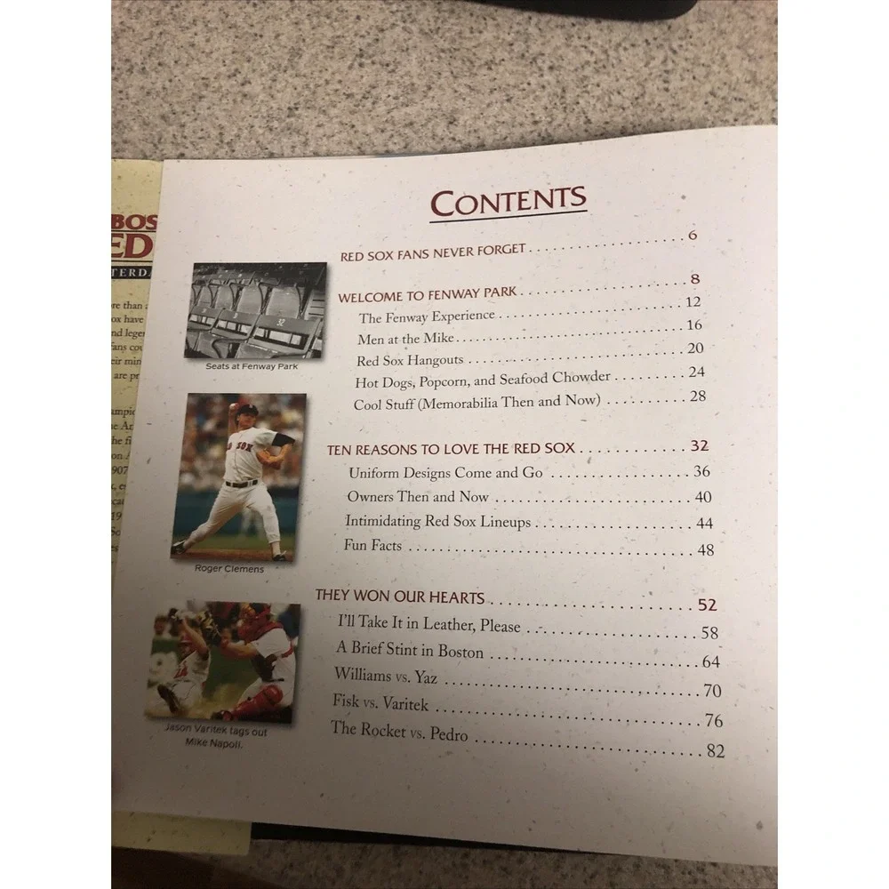 Boston Red Sox Yesterday& Today Hardcover Illustrated Book Nick Cafardo 2009